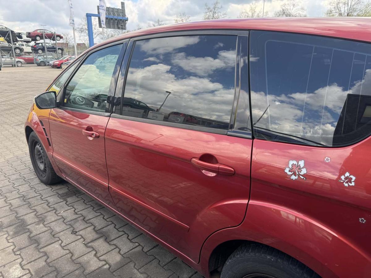 Ford Galaxy 2 original T&uuml;r hinten links Tango Rot Rohbau Bj.2006